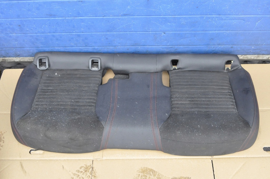 фото №10, Mercedes w176 сидіння заднє сидіння обшивки шкіра uk