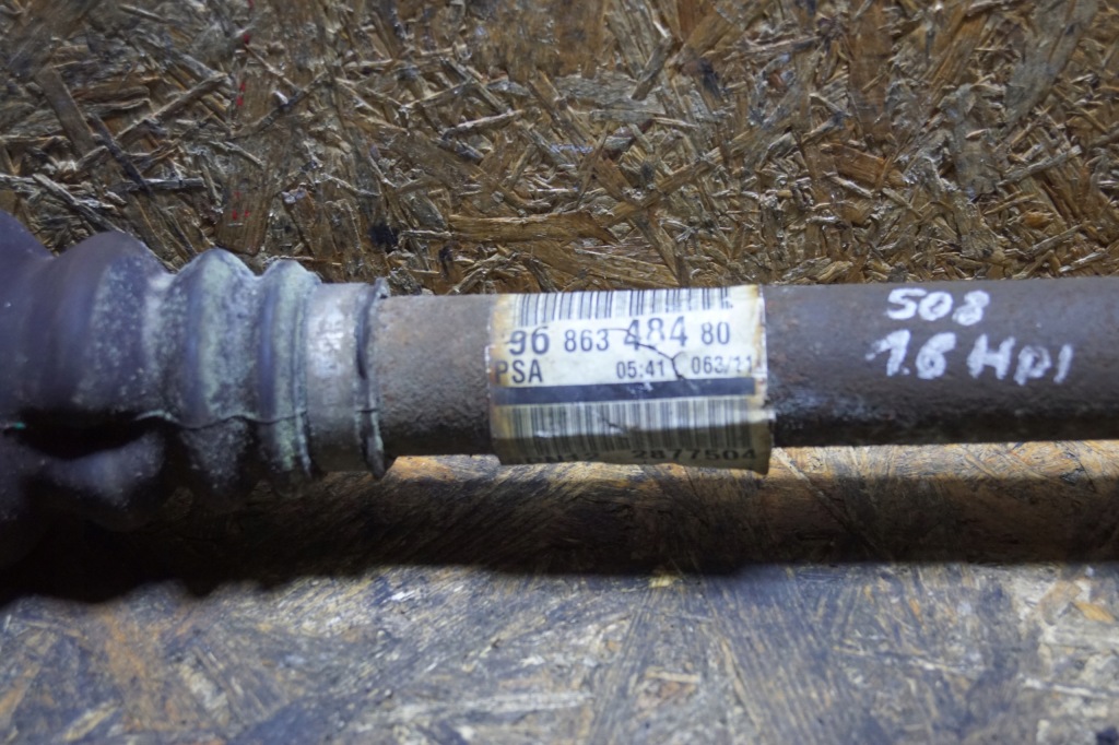 фото №5, Приводной вал правый перед peugeot 508 i 1.6 hdi 9686348480