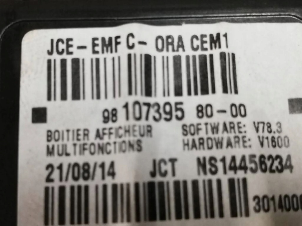 фото №3, Citroen ds3 lift дисплей радіо 9810739580