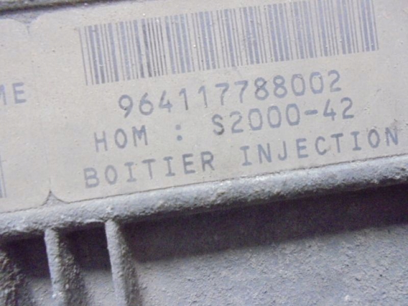 фото №5, Peugeot 206 бортовой компьютер двигателя 964117788002 1,4