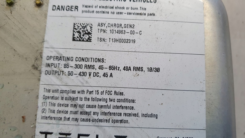 фото №8, Tesla s 13r модуль блок управления зарядки 1014963-00-c