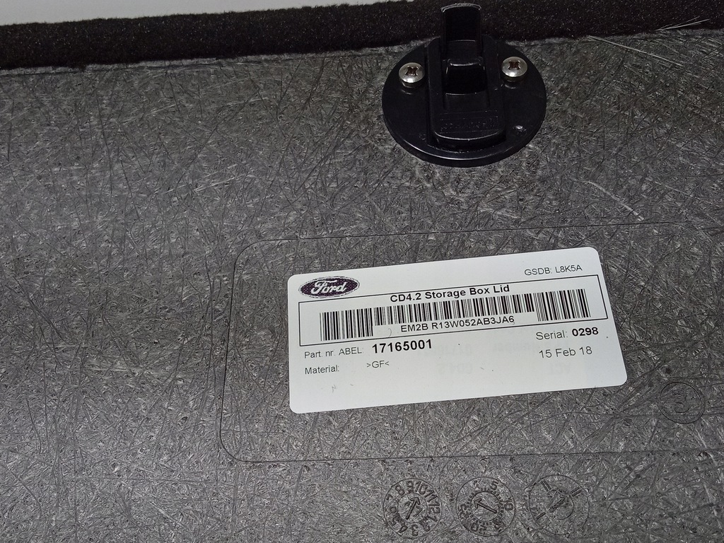 фото №5, Ford s-max mk2 обшивка коврик пол 2 ряд