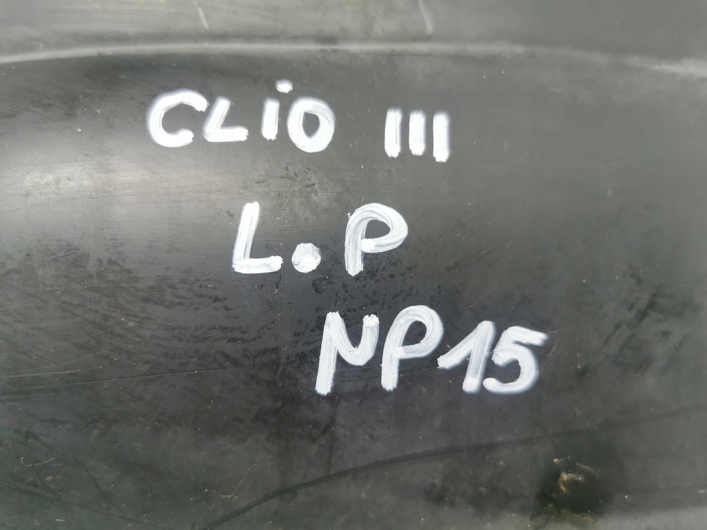 фото №4, Подкрылок левый перед renault clio iii 8200289945