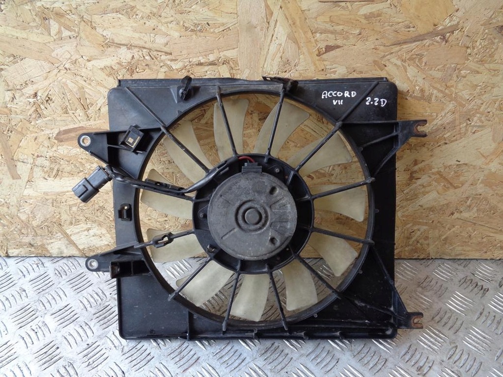 фото №1, Вентилятор радиатора honda accord vii 2.2ctdi 02-