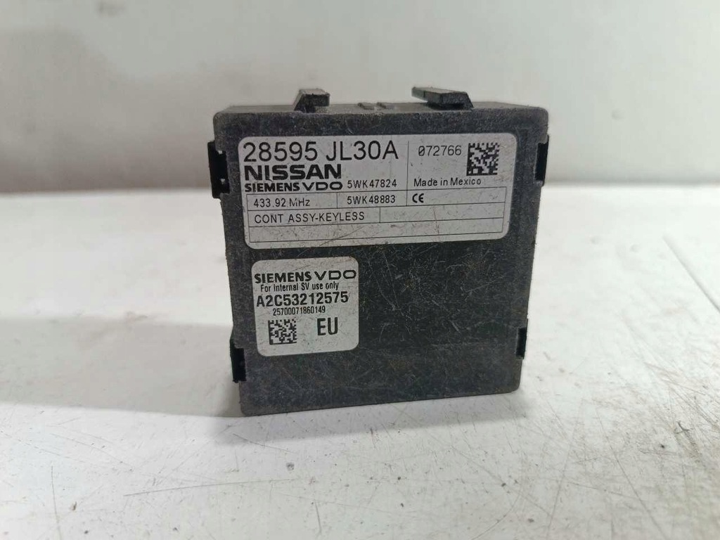 фото №1, Модуль двері infiniti ex37 28595jl30a