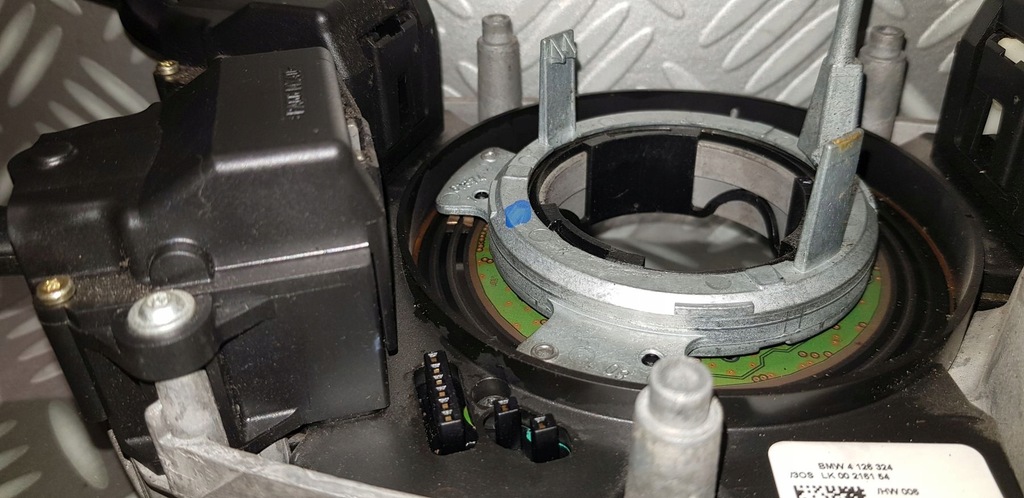 фото №6, Bmw 5 e60 e61 e63 переключатели лента датчик kąta поворота active руль 6938693