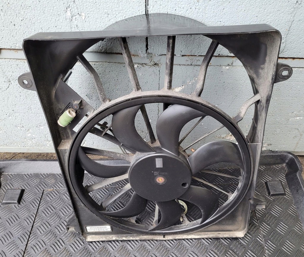 фото №5, Вентилятор + резистор jeep cherokee kk 2.8 crd