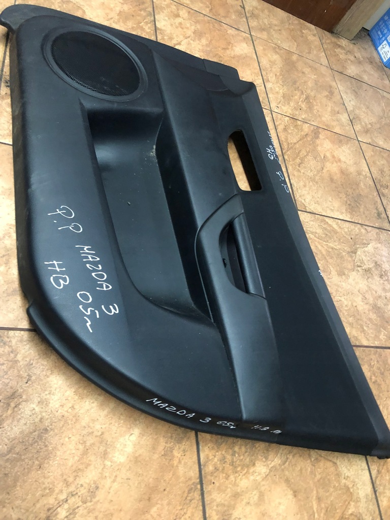 фото №7, Обшивка правий перед mazda 3 1.6b 05r. hb