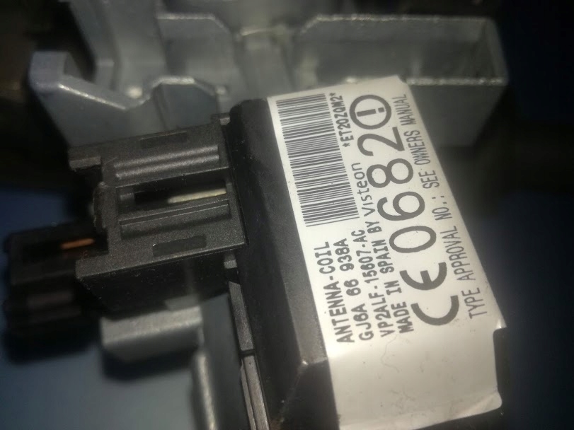 фото №5, Хрестовина колонка замок запалювання ключ mazda 6 gj6a66938