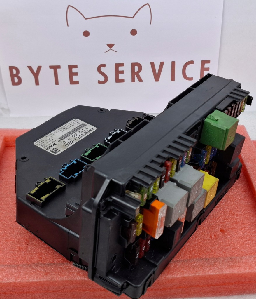 фото №6, Mercedes-benz w212 коробка / модуль предохранителей sam a2129003925