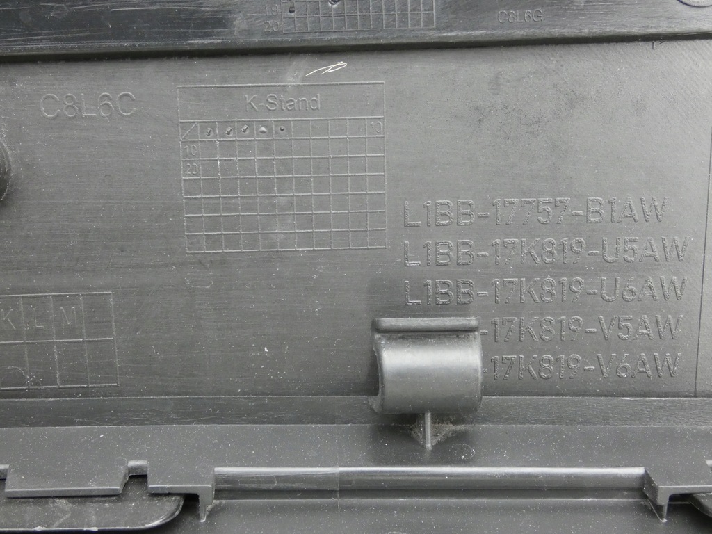 фото №15, Бампер, решётка радиатора, решётка радиатора, решётка средняя ford fiesta mk-8 przed lift