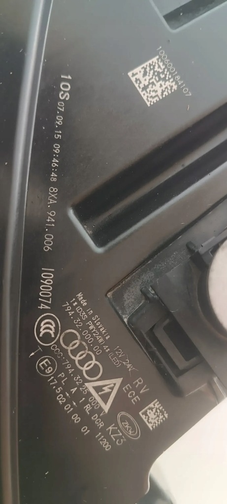 фото №11, Лампа audi a1 lift 15r. ксенон 8xa941006