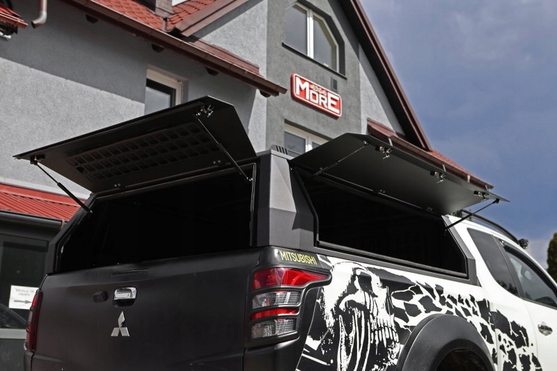 фото №7, Hardtop mitsubishi l200 15-19, aluminiowy - more 4x4 king cab