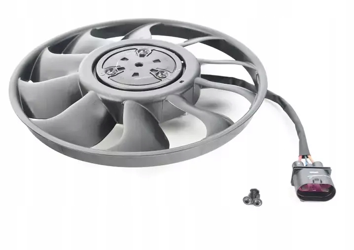 фото №1, Audi q5 fy правый радиатор fan with управление unit 80a959455f