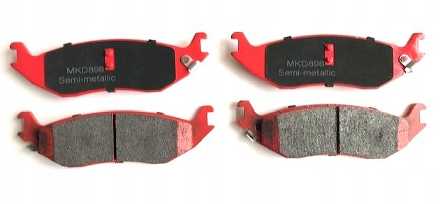 фото №1, Гальмівні колодки задня semimetalic chrysler aspen dodge durango ram1500 2003-2023
