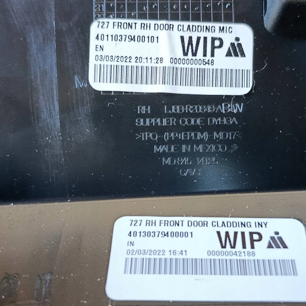 фото №9, Молдинг двері правий перед ford mustang mach-e lj8b-r20848-a