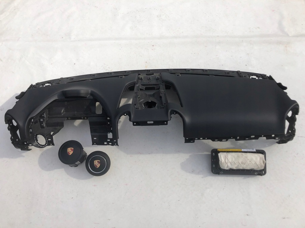 фото №5, Porsche cayene 7p панель приладів панель приладів консоль подушки безпеки