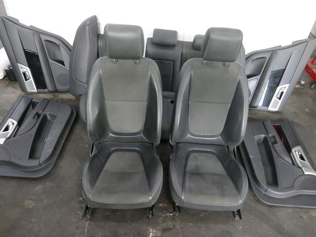 фото №1, Jaguar xf r сидіння заднє сидіння обшивки alcantara комплект