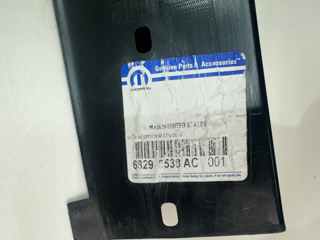 фото №8, Накладка подножка молдинг бампера заднего dodge ram 68298538ac nowa