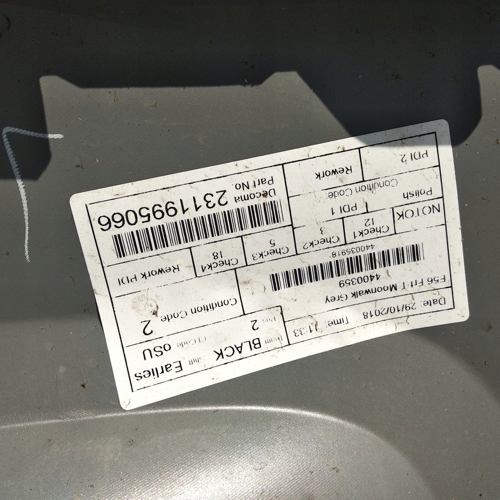 фото №8, Mini cooper one f55 f56 бампер перед передний