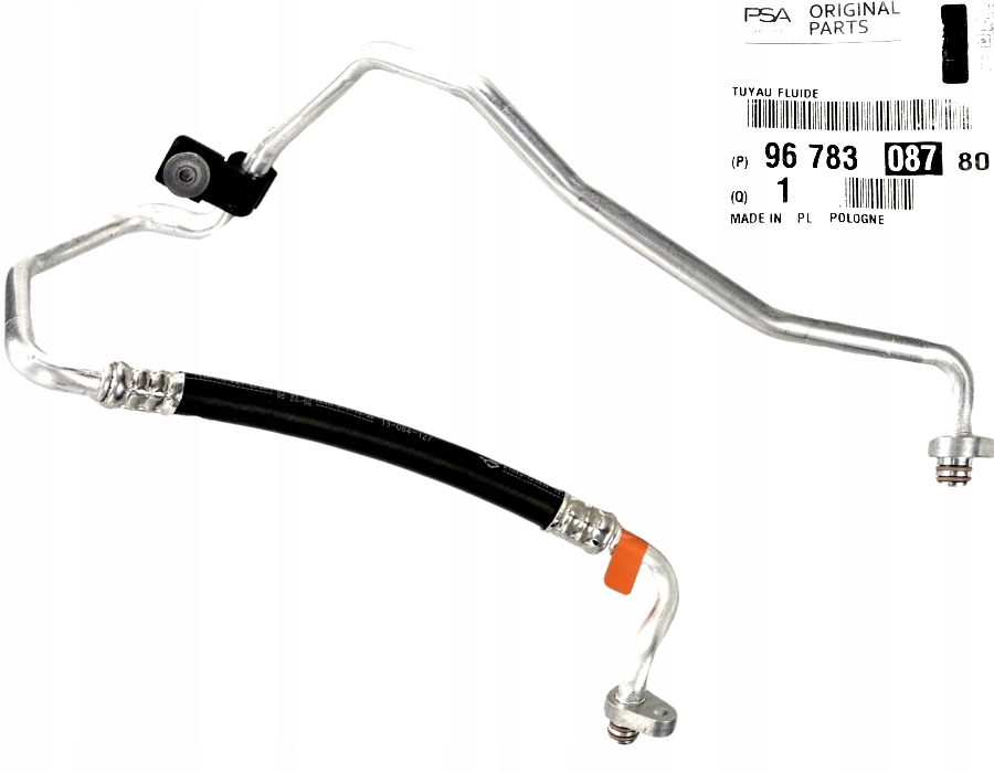 фото №1, Шланг кондиціонера c3 ii ds3 c4 cactus 208 2008