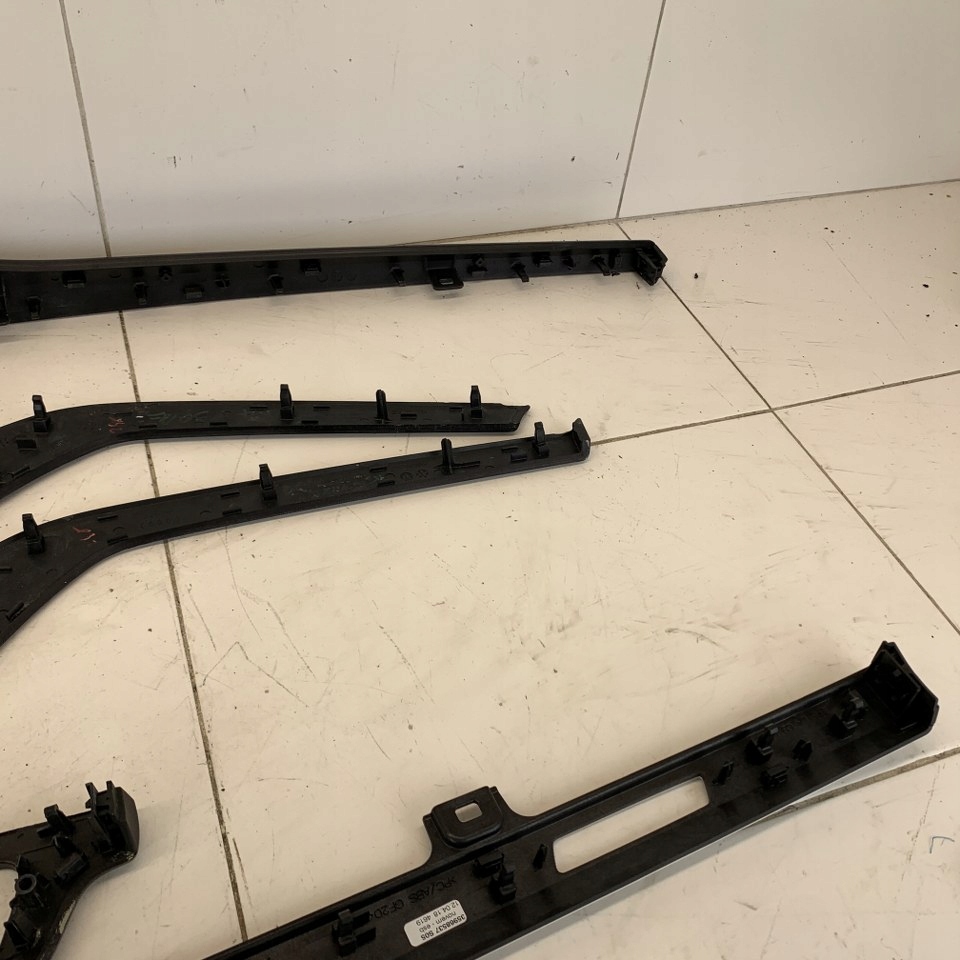 фото №15, Декоры приборная панель туннель дверь drewno 11szt набор audi q7 sq7 4m s-line 18r