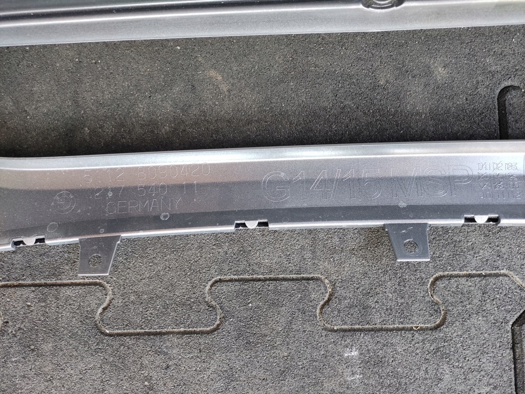 фото №12, Бампер задня задній m набір bmw 8 g14 g15 колір c4w