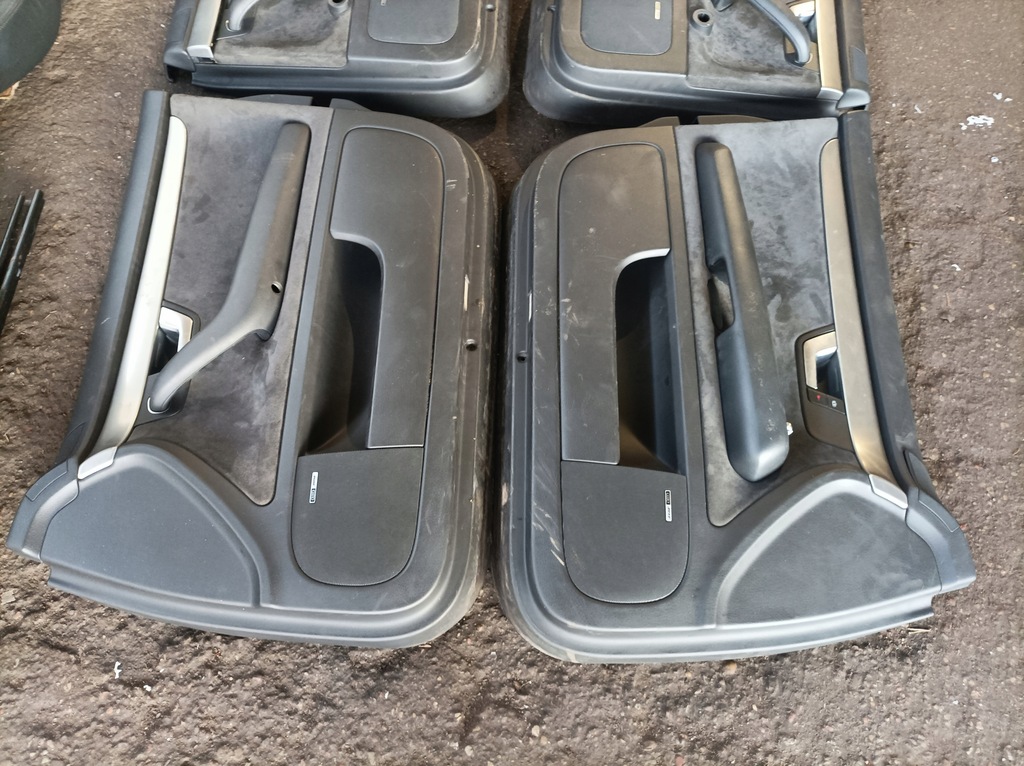 фото №10, Сиденья заднее сиденье обшивки полукожа audi a4 b6 kombi s-line