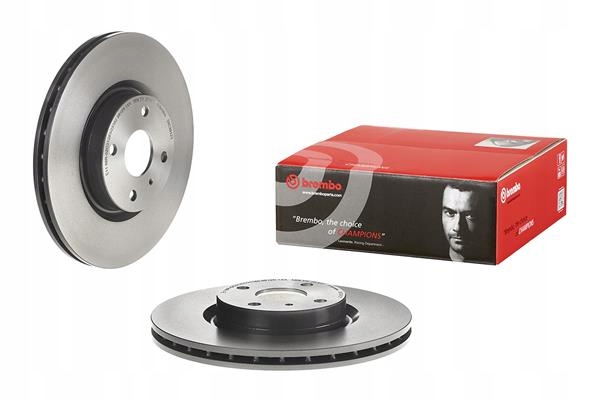 фото №1, 2 x brembo диск тормозная перед 09.c391.21