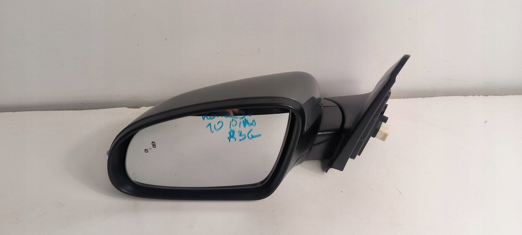 фото №1, Зеркало левая hyundai kona i ev 10 pin цвет r3g