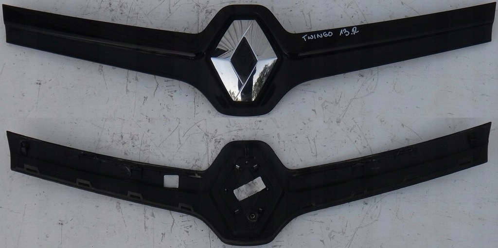 фото №1, Renault twingo ii lift решётка радиатора молдинг бампера перед