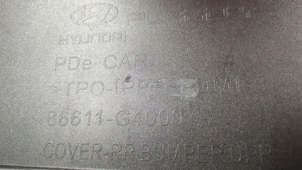 фото №13, Hyundai i30 2017-2020 hb бампер задняя