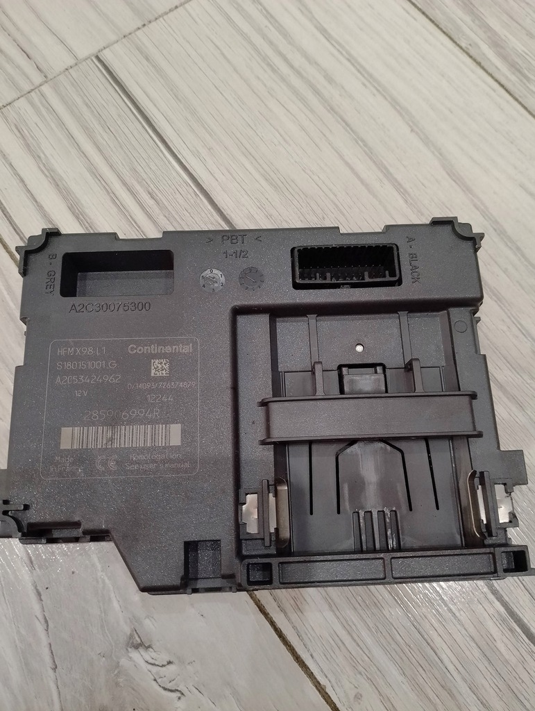 фото №1, Считыватель карта 285906994r renault clio iv