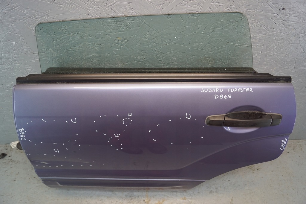 фото №12, Дверь левый задняя subaru forester ii
