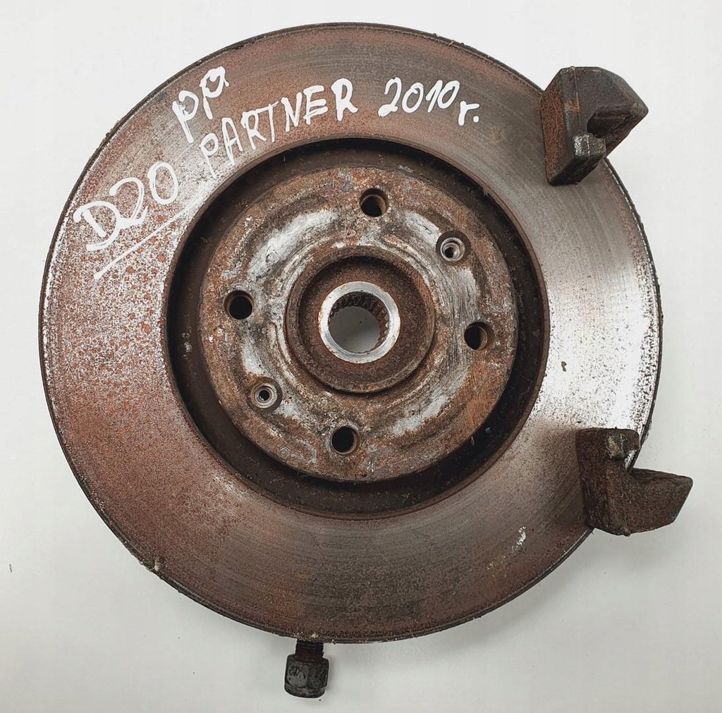 фото №1, Ступица поворотный кулак правый перед peugeot partner