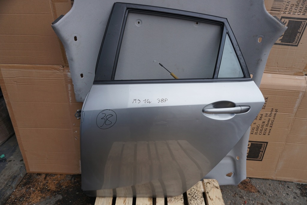 фото №1, Mazda 3 bl дверь левая задние 38p стекло nr.38