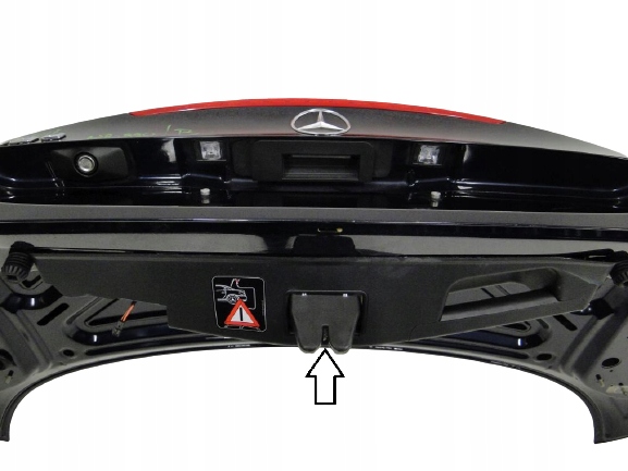 фото №1, Mercedes slk r172 замок w крышка задняя багажника