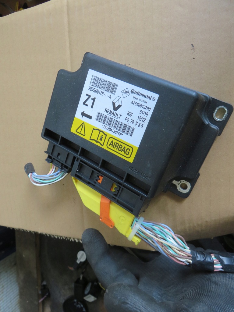 фото №1, Датчик подушек подушка безопасности renault scenic iii a2c98013200 x