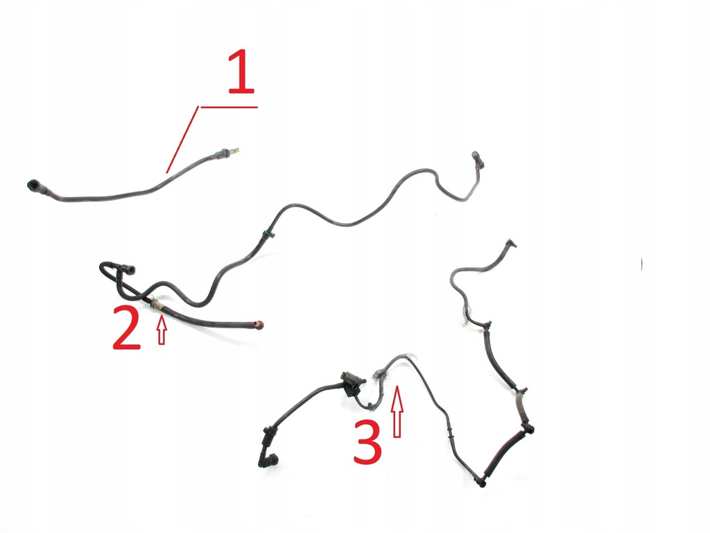 фото №1, Master ii movano 98- 2.5 dci шланг сливной избыточный трубка топлива