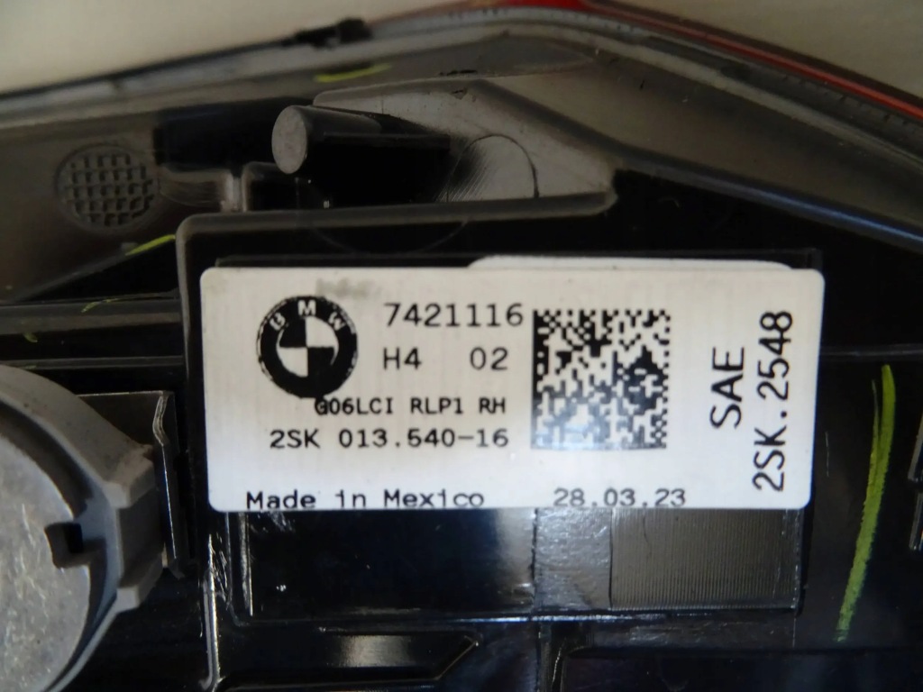 фото №11, Bmw x6 g06 lci lift лампа лампы задние комплект usa