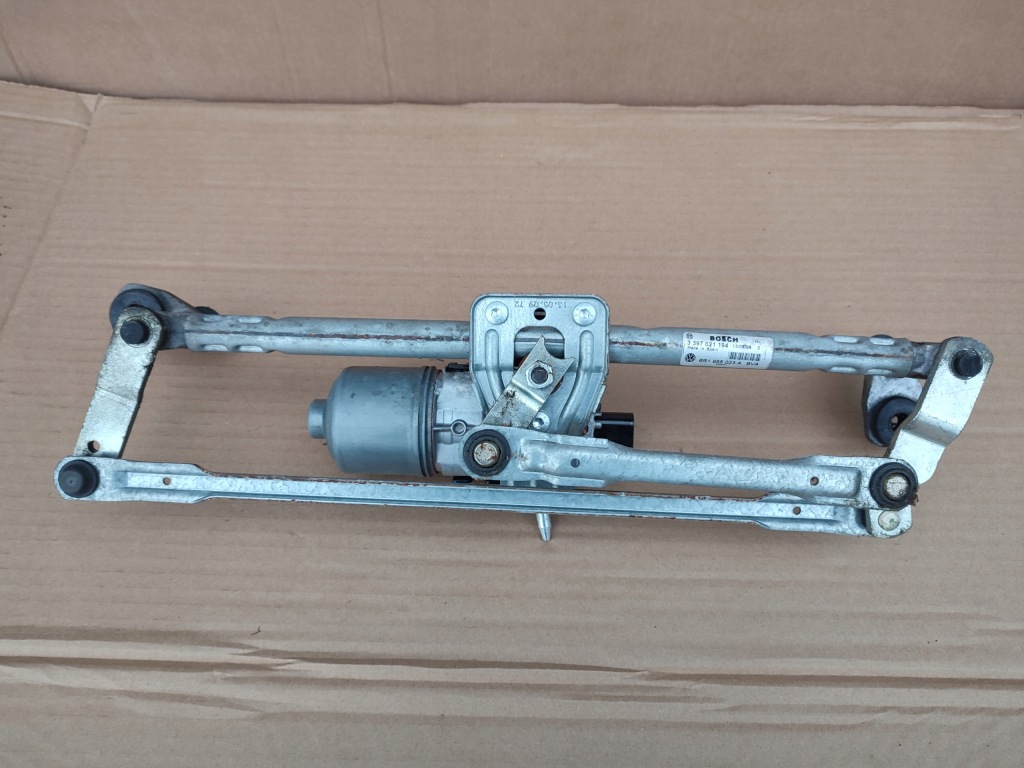 фото №7, Механизм моторчик дворник vw polo v 6r europa оригинал 130tys przebie