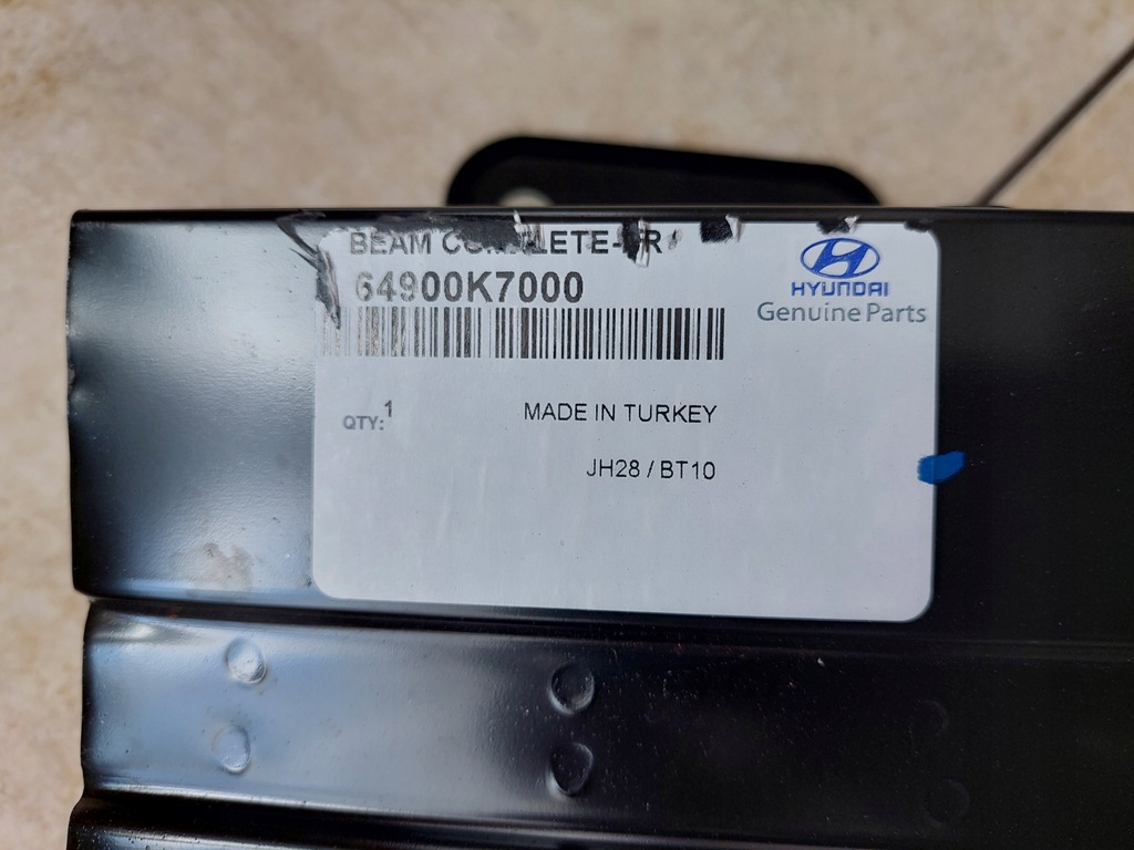 фото №7, Балка бампера - перед - hyundai i10 iii - lift