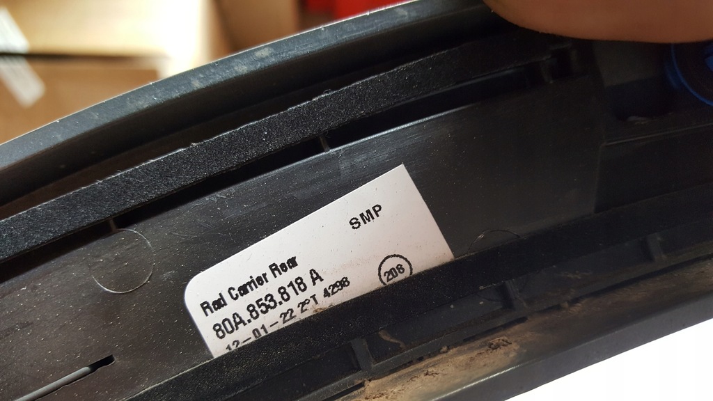 фото №15, Молдинг крыла pr задняя audi q5 80a853818a демонтаж