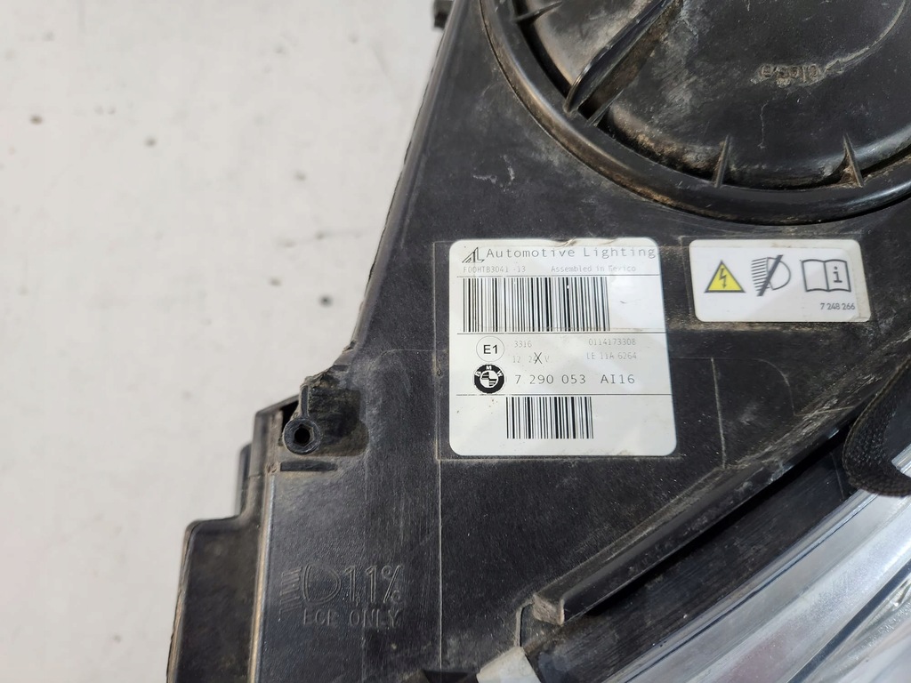 фото №9, Bmw x5 f15 x6 f16 лампа bi-xenon левая - 17046