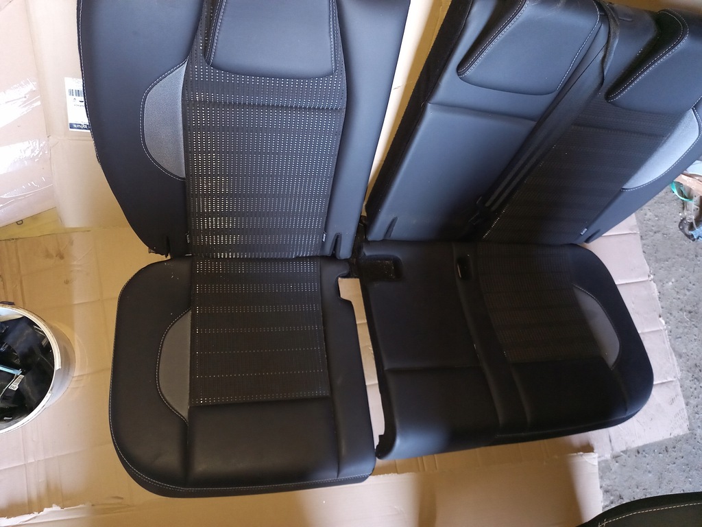 фото №8, Peugeot 2008 сиденье сиденья заднее сиденье pół кожа kpl eu