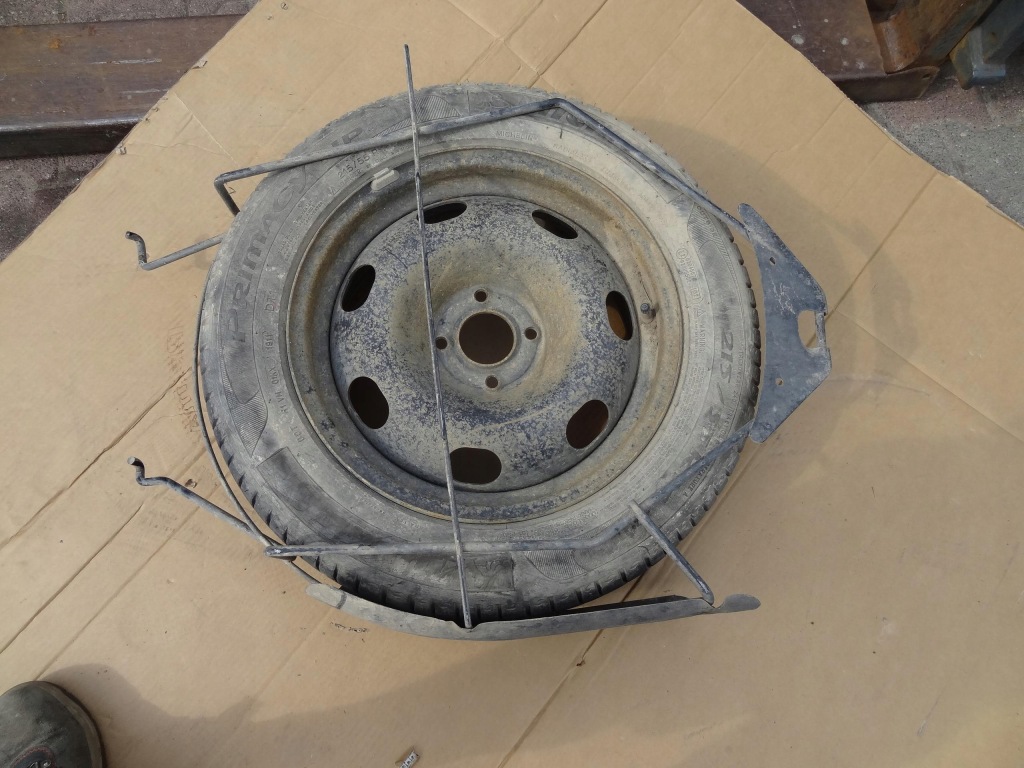 фото №5, Корзина колеса запасного колесо 215/55/r16 partner berlingo iii корзина berlingo iii