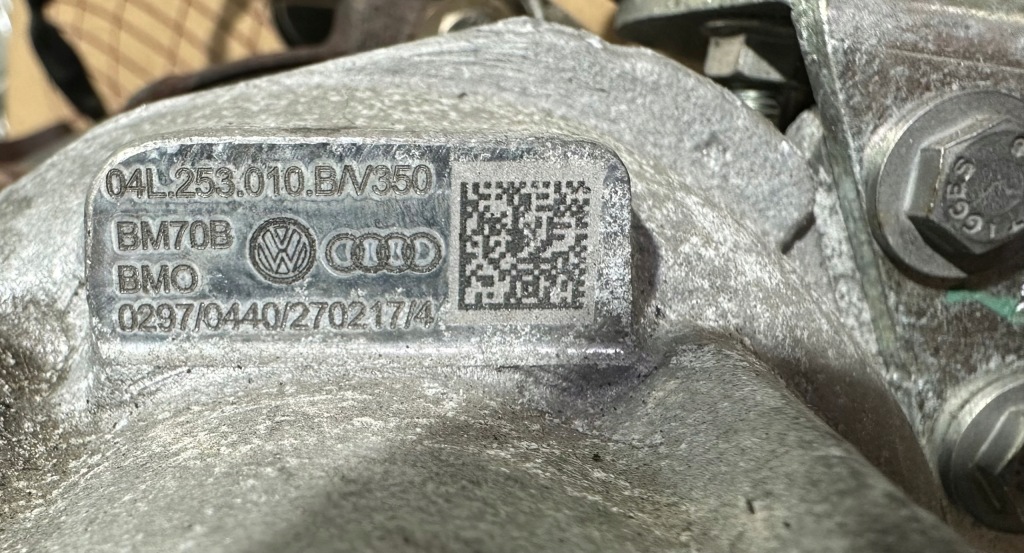 фото №11, Vw golf vii 2.0 tdi турбонагнетатель dcy 04l253010b