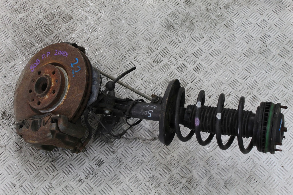 фото №1, Поворотный кулак правая перед амортизатор peugeot 508 i