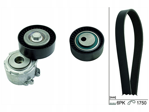 фото №1, Ремень клиновой многоручьевой набор do citroen xsara