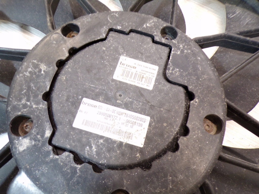 фото №5, Вентилятор радиатора mercedes w204 w207 w212 2045000293